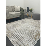 Ali Cream Abstract Lines Rug
