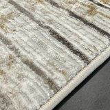 Ali Cream Abstract Lines Rug
