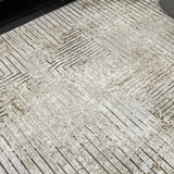 Ali Cream Abstract Lines Rug