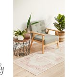 Avalee Pink Medallion Vintage Washed Rugs