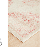 Avalee Pink Medallion Vintage Washed Rugs