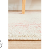 Avalee Pink Medallion Vintage Washed Rugs