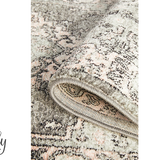Avalee Grey Medallion Vintage Washed Rugs