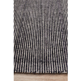 Alexus Black Textured Rug