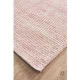 Alexus Rose Pink Textured Rug