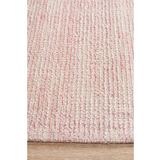 Alexus Rose Pink Textured Rug