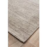 Alexus Stone Grey Textured Rug
