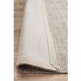 Alexus Stone Grey Textured Rug