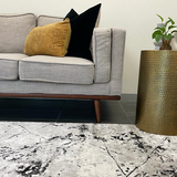Ali Grey Black Abstract Rug