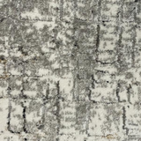 Ali Contemporary Grey Stripe Lines Rug