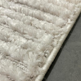 Alfie Ivory Diamond Textured Rug