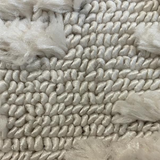 Alfie Ivory Diamond Textured Rug