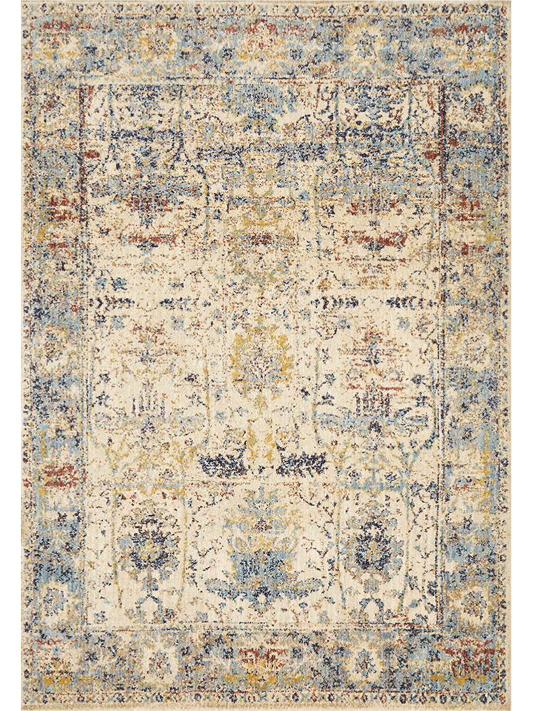 Amelia Multicoloured Abrash Transitional Rug $539 ($899) + more up to 64% off The Rug Lady clearance