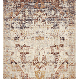 Amelia Multicoloured Medallion Abrash Transitional Rug