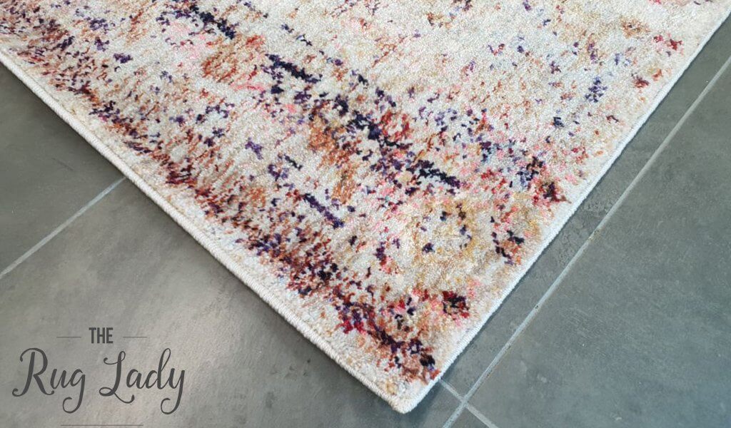 Amelia Multicoloured Medallion Abrash Transitional Rug | Best Sellers ...
