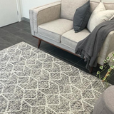 Essence Arabesque Grey Wool Rug