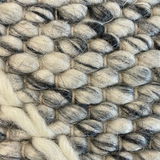 Essence Arabesque Grey Wool Rug
