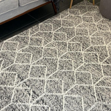 Essence Arabesque Grey Wool Rug