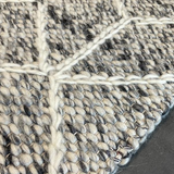 Essence Arabesque Grey Wool Rug