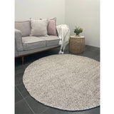 Avani Beige Loop Round Rug