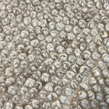 Avani Beige Loop Round Rug