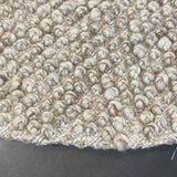 Avani Beige Loop Round Rug