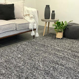 Avani Charcoal Loop Rug
