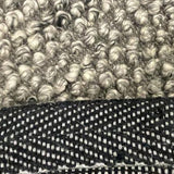 Avani Dark Grey Stone Loop Rug