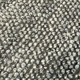 Avani Dark Grey Stone Loop Rug