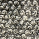 Avani Dark Grey Stone Loop Rug