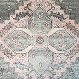 Avalee Grey Medallion Vintage Washed Rugs