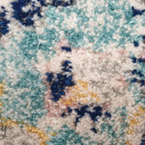 Avalee Blue Pink Medallion Vintage Washed Rugs