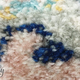 Avalee Blue Pink Medallion Vintage Washed Rugs