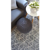 Awaken Silver Diamond Rug