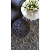 Awaken Silver Diamond Rug
