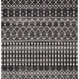Awaken Black Tribal Rug