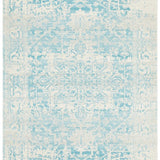 Awaken Blue Ivory Medallion Rug
