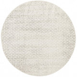 Awaken Grey Diamond Patterned Round Rug