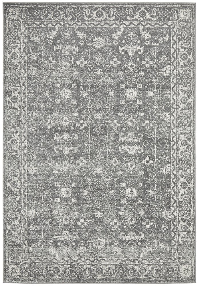 Awaken Grey Over Dyed Oriental Rug