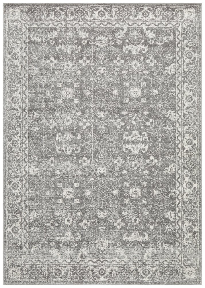 Awaken Silver Over Dyed Oriental Rug