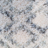 Awaken Grey Diamond Patterned Rug