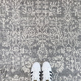 Awaken Grey Oriental Rug