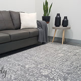 Awaken Grey Oriental Rug