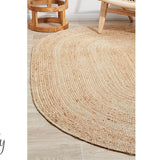 Bindi Natural Hand Braided Jute Rug