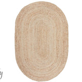 Bindi Natural Hand Braided Jute Rug