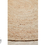 Bindi Natural Hand Braided Jute Rug