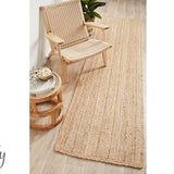 Bindi Natural Hand Braided Jute Rug
