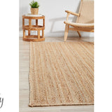 Bindi Natural Hand Braided Jute Rug
