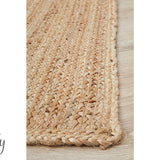 Bindi Natural Hand Braided Jute Rug