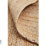 Bindi Natural Hand Braided Jute Rug